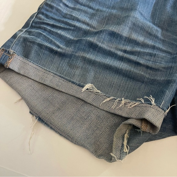 Buffalo David Bitton freak mid rise stretch shorts size 29 light/medium wash. - Picture 9 of 9